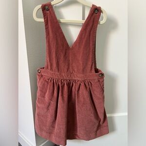 GOCCO new girls pink corduroy dress size 7 - 8 years